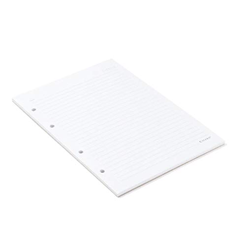 Refil Criativo Argolado, Branco, Pautado, 40 fls, Papel Offset 90g, Tamanho Grande (17x24)