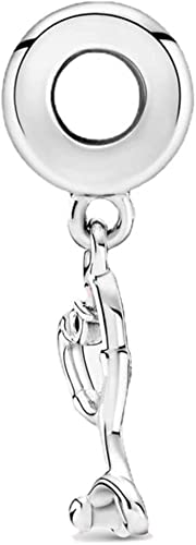 Stethoscope Dangle Charm 925 Sterling Silver Pendant,Jewelry Beads Gifts for Women Bracelet&Necklace2