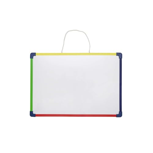 MAUL Tableau Blanc MAULfun 28 x 40 cm, Tableau Magnétique à Accrocher pour le Bureau et le Home Office, Tableau Portable pour Écrire, Peindre, dessiner, Inscriptible...