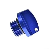 Bouchon de remplissage d'huile moteur 20 x 2 5 mm pour Honda CRF150R, Kawasaki, Ducati, pièce de performance durable (bleu)