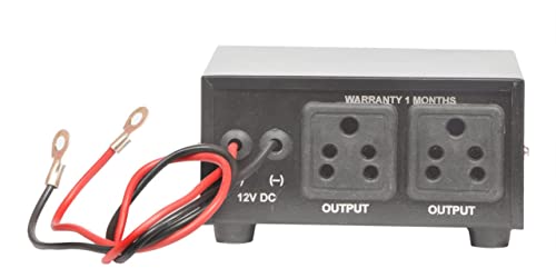 Image of 12V DC to 220v AC Converter Mini Inverter 200 Watt Portable for Suitable for powering mobile phone, laptops, tablets, cctv, wifi router, set top box, solar panel small appliances
