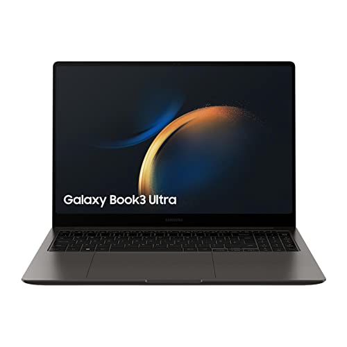 SAMSUNG Galaxy Book3 Ultra - Ordenador Portátil 16' Dynamic AMOLED 2X (Intel Core i7-13th Gen, 16GB RAM LPDDR5, 1TB SSD, NVIDIA RTX4050, Windows11 Home) Grafito - Teclado QWERTY Español