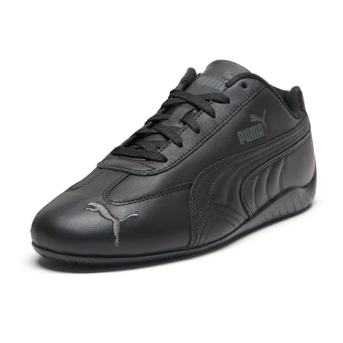 PUMA Mens Speedcat Full Leather Sneakers Shoes Casual - Black - Size 10.5 M2