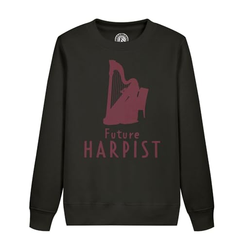 Sweatshirt enfant future harpiste idéal pour le conservatoire