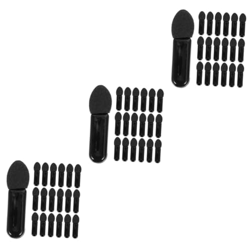 FOMIYES 3sets Makeup Kit Eye Shadow Brush Set Mini Brush Bulk Shadow Applicator 100pcs*3