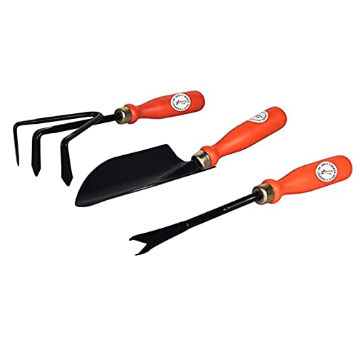 Kraft Seeds by 10CLUB Garden Tool Set – 3 Pcs (Big Shovel, Cultivator, Weeder) | Terrace Gardening Accessories | Gardening Tools Kit for Home Gardening | Essential Farming Spade, Trowel, Tiller Kraft Seeds by 10CLUB Garden Tool Set – 3 Pcs (Big Shovel, Cultivator, Weeder) | Terrace Gardening Accessories | Gardening Tools Kit for Home Gardening | Essential Farming Spade, Trowel, Tiller