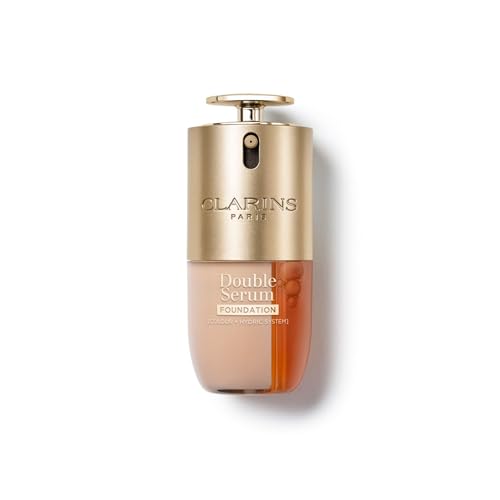 Image of Clarins Double Serum Foundation L3N 30ml | Hybrid Serum Foundation | Luminous Satin Finish | Medium-to-Full Customisable Coverage | Hydrates, Boosts Collagen Production and Reduces Signs of Ageing