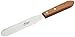 Ateco 1386 Straight Spatula with 6-Inch Stainless Steel Blade, Wood Handle