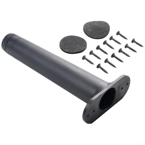 Soporte telescópico ajustable para elevar muebles, diseñado para soporte de viga de cama con construcción de acero y fijación segura de tornillo para personalización de altura (18-20 cm)