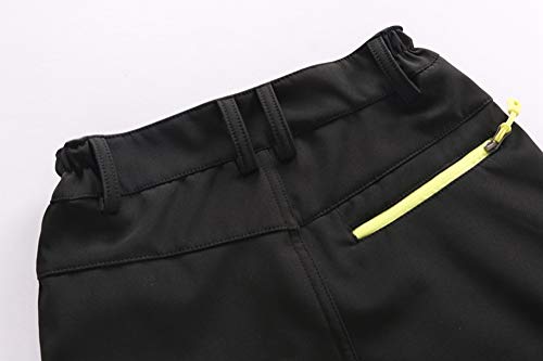 LANBAOSI キッズ防寒パンツ 130-140 ブラック