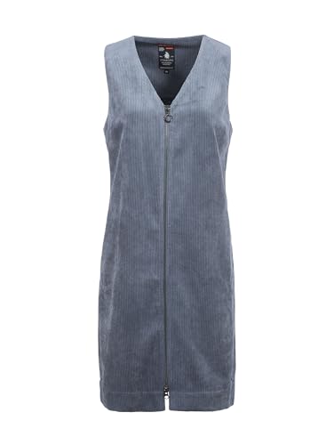 s'questo Kleid kurz, Web Smoke Blue, 42 Soquesto Kollektion golden Leaves