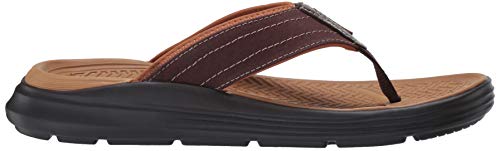 Skechers Sargo Reyon, Infradito Uomo, Marrone