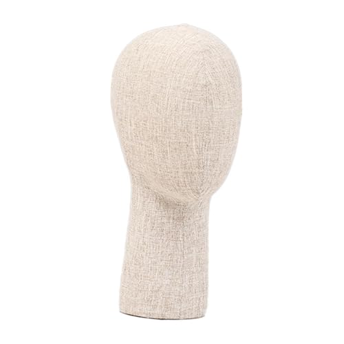 Evite deformaciones con esta cabeza de maniquí expositor de pelucas y joyería 2