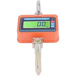 Experimente la Precisión con Nuestra Báscula Colgante LCD Digital Báscula de Grúa de Grado Industrial con Capacidad de 2000 Kg (Enchufe de la UE)