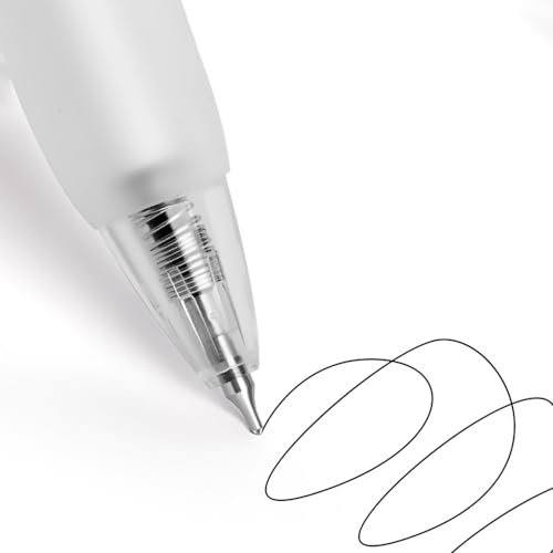 Set de 3 bolígrafos retráctiles con tinta negra 0.5 mm miniatura 3