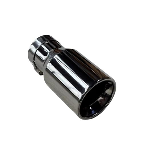 Punta universal de escape premium en acero 304 con borde rizado