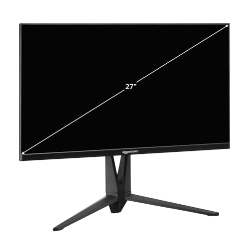Image of (Refurbished) Amazon Basics 27-inch FHD Display Gaming Monitor with 165Hz Refresh Rate, 178 Degree Ultra-Wide Angle and 2Wx2 Stereo Speakers