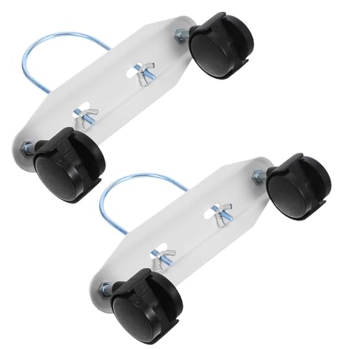 Soporte de ruedas radiador de aceite LABRIMP blanco con base resistente para calefacción 2