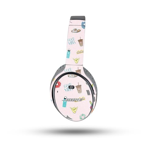 Image of MightySkins Glossy Glitter Skin Compatible with Bose QuietComfort 35 II Headphones - VSCO1 | Protective, Durable High-Gloss Glitter Finish | Easy to Apply, Remove, and Change Styles
