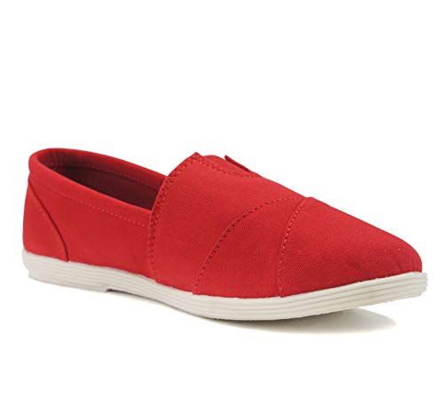 Image of Soda Shoes Women's Obji Round Toe Casual Flat with Padded Insole