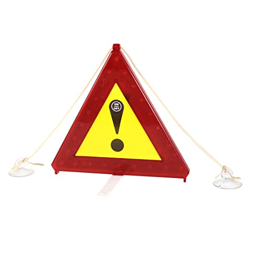 Kit de seguridad con triángulo reflectante y luz roja miniatura 1