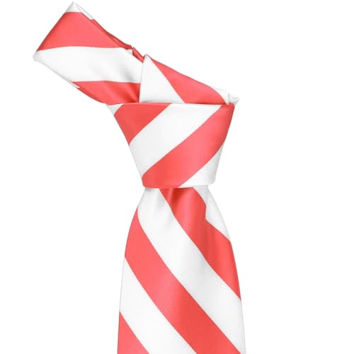 Image of tiemart Men's Striped Tie Standard Length