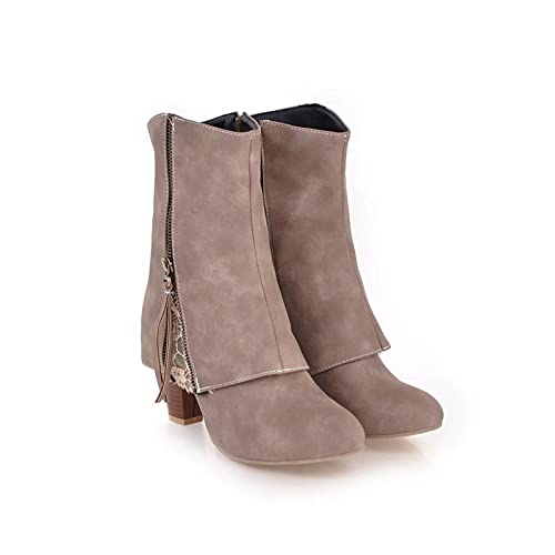 Bottes brodées rétro pour le quotidien et les sorties d'hiver