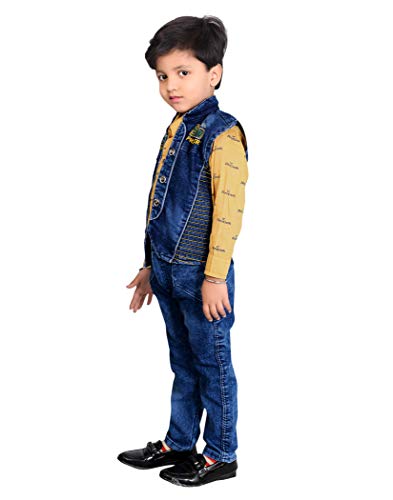 Image of AHHAAAA Kids Shirt, waistcoat and pant for Boys