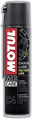 Como Lubrificar Corrente de Moto: Guia Completo em 6 Passos Fáceis 8 Motul Chain Lube Factory Line C4 400ML