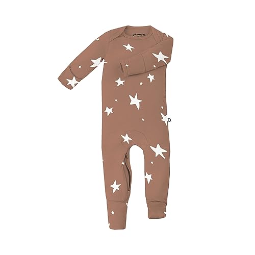 Image of GUNAMUNA Unisex Baby Toddler Ultra-Soft Convertible Pajama, Footie or Romper Sleeper with Diaper Zipper, Newborn to 24 Months