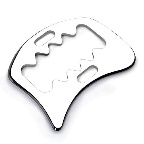 Allshow Gua Sha Massage Tools, Muscle Scraper Tools, Soft Tissue Massage Tools, Fascia Tools, IASTM Tools, Stainless Steel Scraping Tools for Physical Therapy