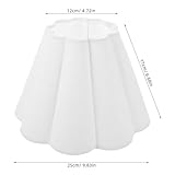 Zoom IMG-1 jecompris paralume in tessuto bianco Zoom IMG-1 jecompris paralume in tessuto bianco