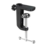 Instructions : facile à installer, aucun outil nécessaire. Il y a une croix réglable à l'extrémité du clip qui facilite le verrouillage à la table en toute sécurité à la main. Il y a une vis à côté du trou de sorte que même un petit col de cygne peut être maintenu en place en toute sécurité.
