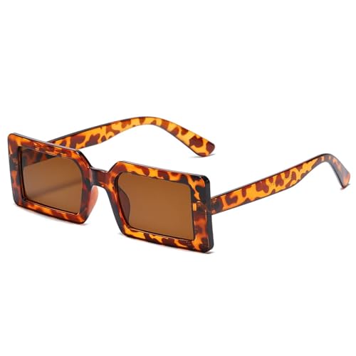 Lunettes de soleil vintage carrées : protection solaire et clarté des verres dégradés
