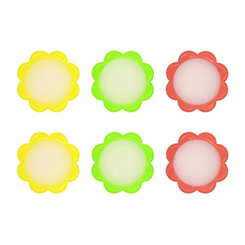 JJWNMLL 6 Stück Anfeuchter Schwamm Finger Runde Nass Finger Dämpfer Hand Fingerspitzen Nass Anti-Rutsch Finger Schwamm Moisteners zum Zählen von Bargeld Geld Cover