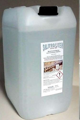 Horizontalsperre Altbau -10 Liter Kellerabdichtung für Trockene Wände - SILITROCKEN - Nachfülpackung Horizontalsperre Altbau -10 Liter Kellerabdichtung für Trockene Wände - SILITROCKEN - Nachfülpackung