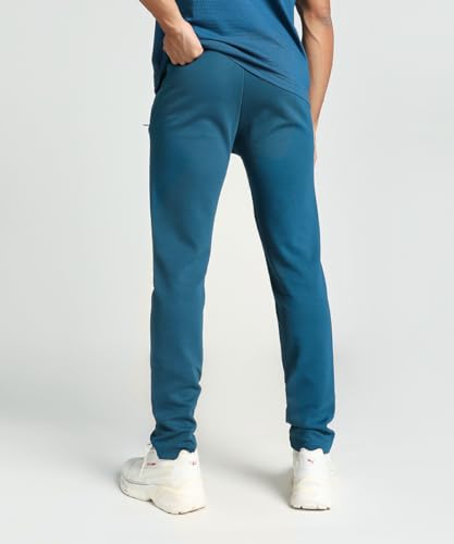 Image of PUMA Men Mid Rise Regular Fit Track Pants
