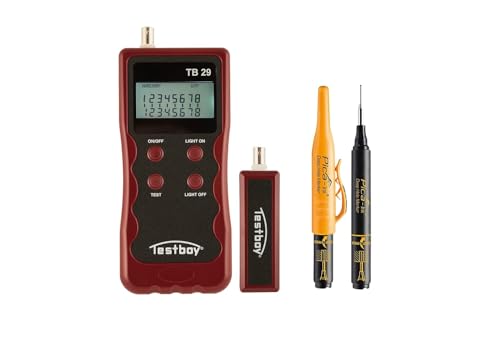Testboy TB 20+ - Testeur De Continuité Avec Détection De Tension Sans Contact | Rouge