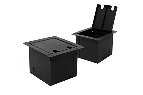 Elite Core | Fb4-Sp | Recessed Floor Box | 4 Xlrf And 2 Speakon Connections #TOP1