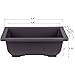MUZHI 12PACK RetroStyle Plastic Bonsai Training Pots Balcony Indoor Rectangle Square Flower Pots 6