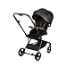 MoMi Kinderwagen ADELLE ab 6. Monat (bis 22 kg), klappbarer Buggy mit 360°-Sitz und 5-Punkt-Sicherheitsgurt, Einkaufskorb, mit Tragegriff zum Tragen nach dem Zusammenklappen