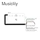 Musiclily Pro LP-CMHA Alnico 5 Covered Humbucker Tonabnehmer Hals Pickup 7,5K für LP Style E-Gitarre, Nickel