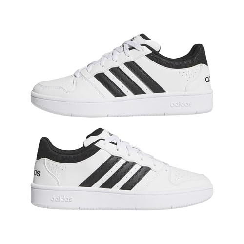 adidas Herren Hoops Classic Shoes, FTWR White/core Black/Orbit Grey, 44 2/3 EU – Ansicht 8