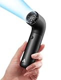 Aecooly Portable Handheld Fan, Powerful Turbo Mini Fan, 19000 RPM High Speed Aero Pro, 15H Max Cooling Time, 6 Speeds Aluminum Case, Pocket Rechargeable Personal Small Travel GIfts for Women-Black