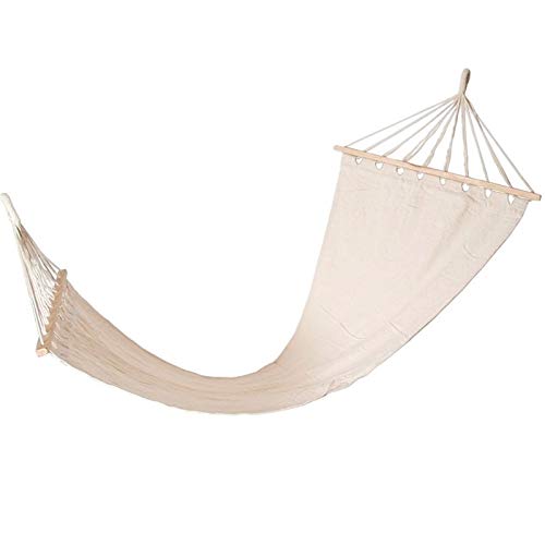 Preisvergleich Produktbild Gerimport Hängematte Leinen Natur 270x80cm