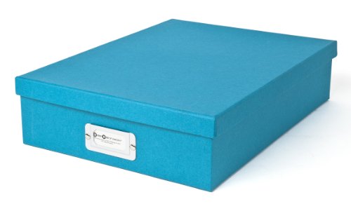 Bigso Oskar Document/Letter Box, Turquoise
