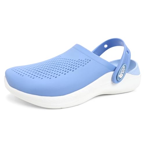 Image of Clogs for Women | Cushioned EVA Slip-On Sandals with Back Strap | Lightweight Anti-Slip Everyday Wear Footwear