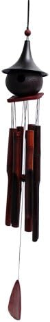Jade Garden 3810118 Japanese Bird House Wind Chime