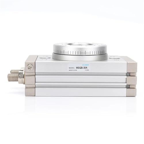 Vérin rotatif mécanique MSQB10-50L2 double action avec butée de réglage - 4