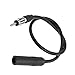 uxcell 14.6 Inch Vehicle Car AM/FM Radio Antenna Adaptor Extension Cable for Ford for Chevy for Honda for Toyota for Nissan for BMW
